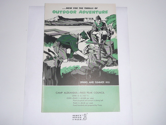 1955 Spring/Summer Boy Scout Equipment Catalog