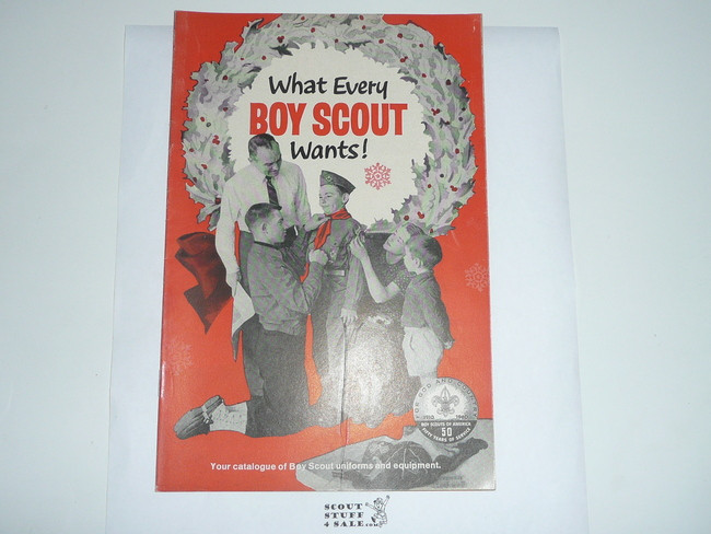 1960 Christmas Boy Scout Equipment Catalog