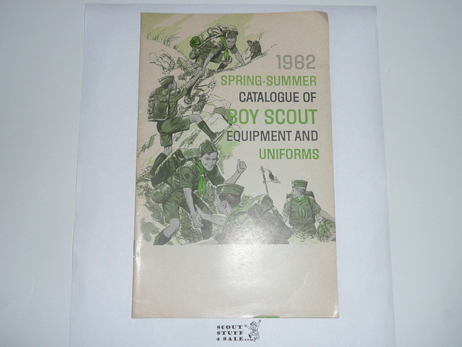 1962 Spring/Summer Equipment Catalog