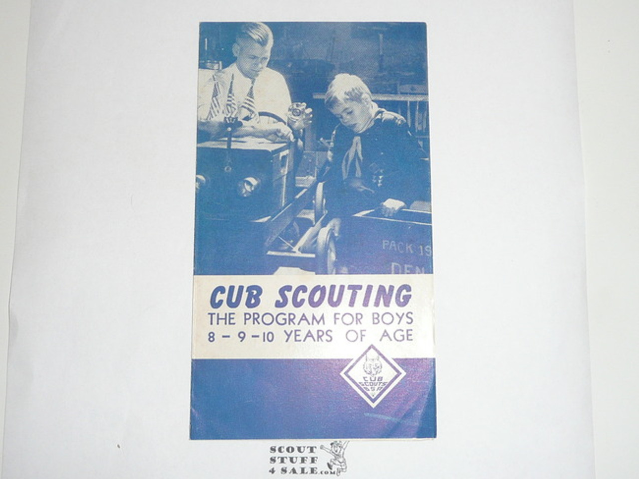 1958 Cub Scouting The Program for Boys 8, 9, 10 Years of Age, 5-58 Printing