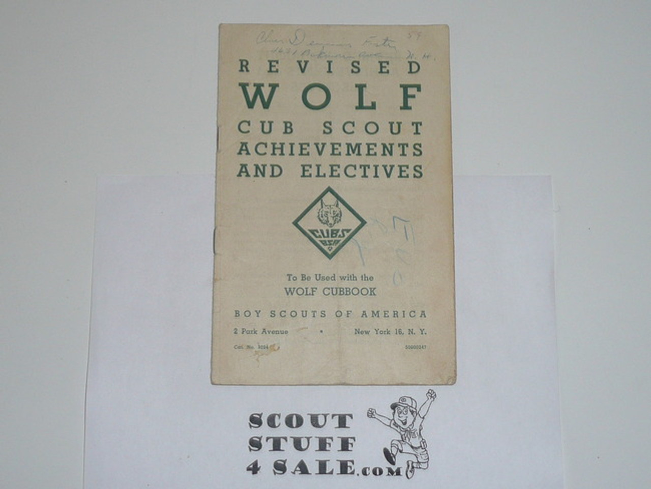 1947 Revised Wolf Requirement Update, 2-47 Printing