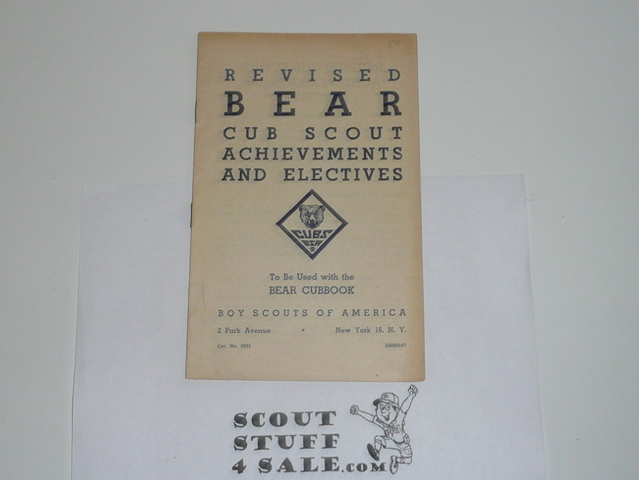 1947 Revised Bear Requirement Update, 2-47 Printing