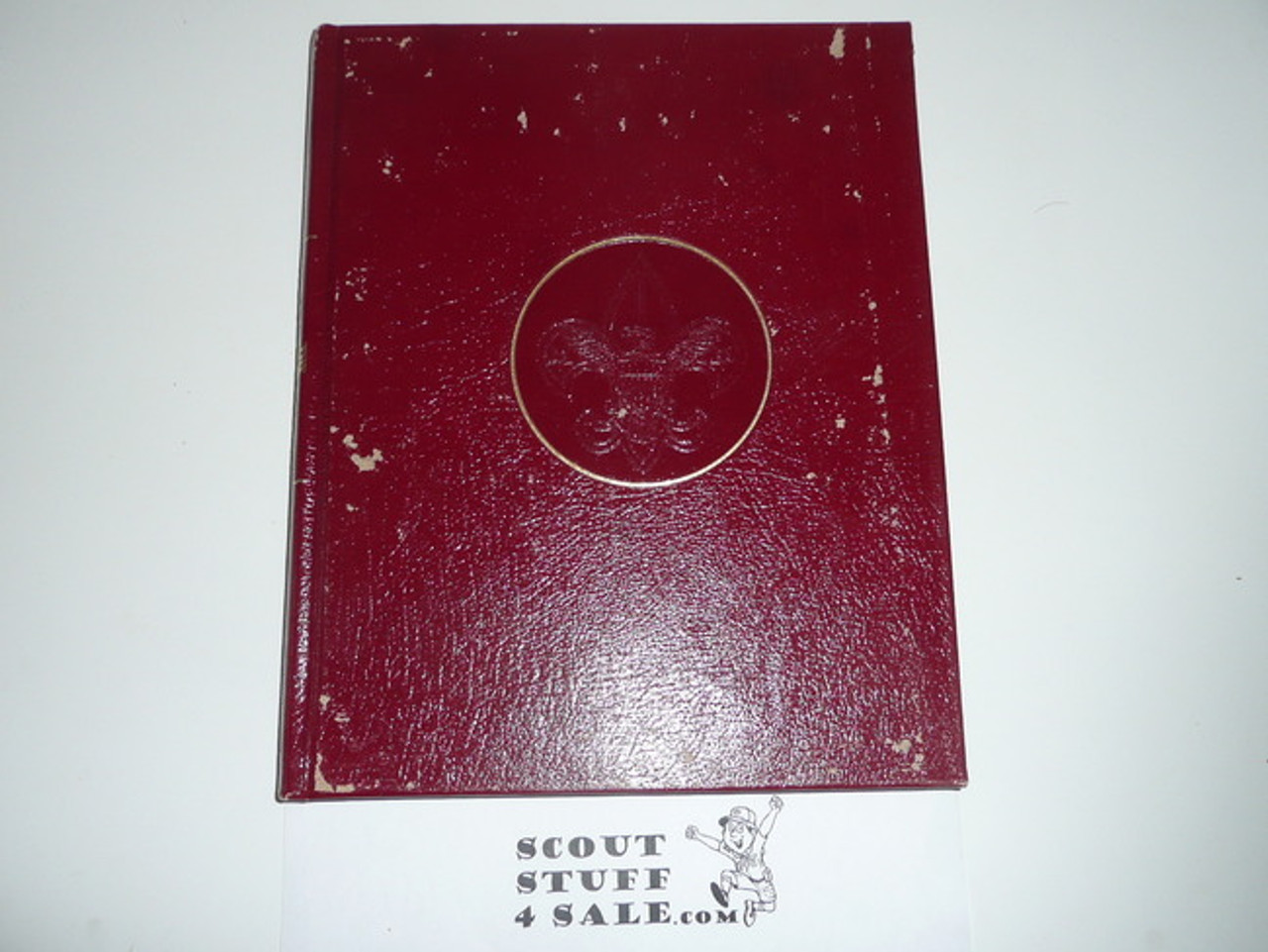 1985 The Boy Scouts An American Adventure, 75th Anniversary Commemorative, #1142 of 5000, Leather Bound, Some Chipping to Leather