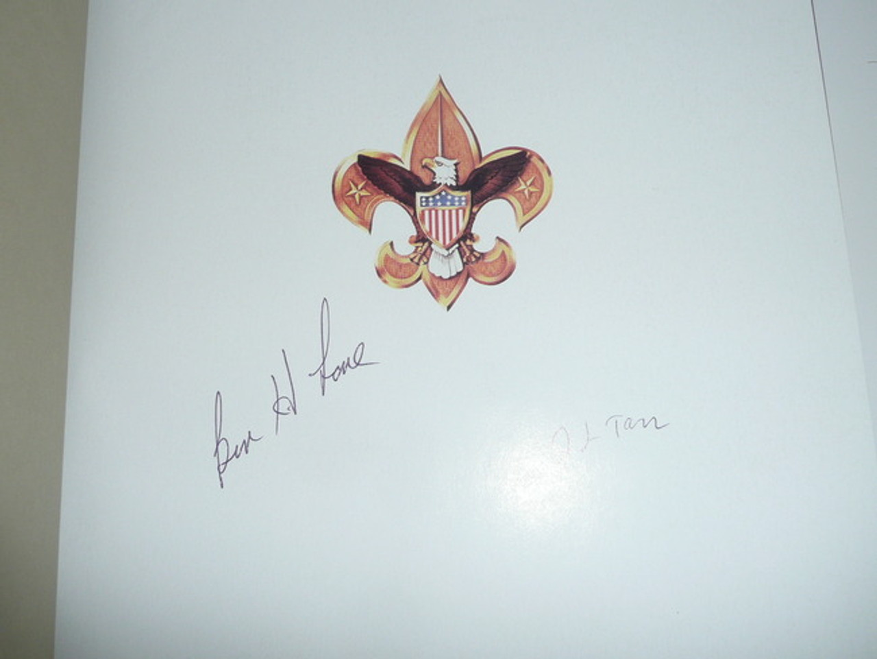 1984 The Boy Scouts An American Adventure, 75th Anniversary Commemorative, Signed by Ben Love and J.L. Tar, With Dust Jacket