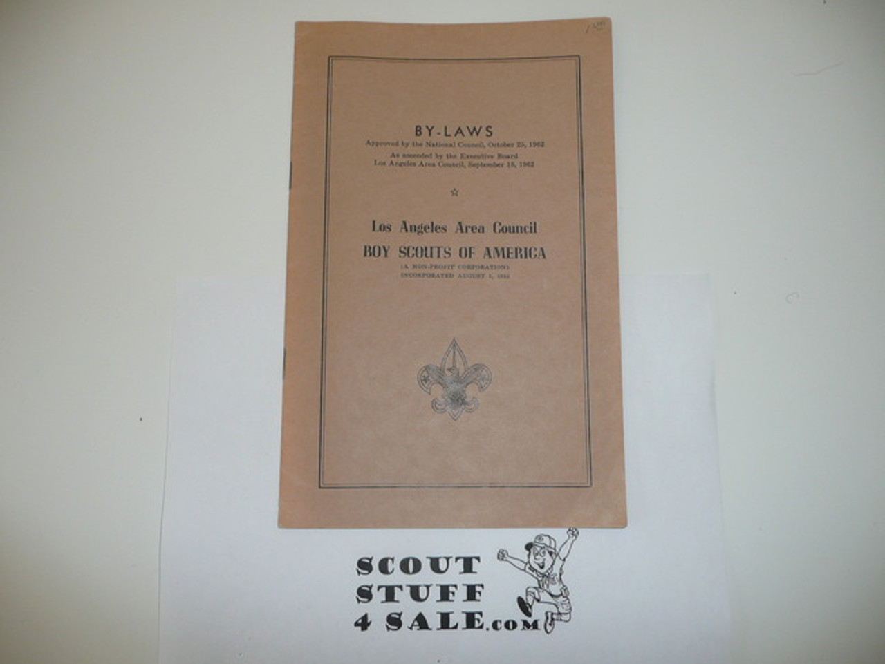 1962 Los Angeles Area Council Bylaws