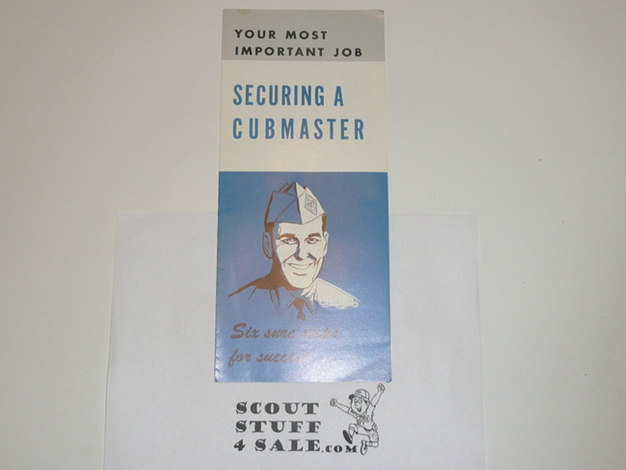 1958 Securing a Cub Master Brochure, 1-69 Printing