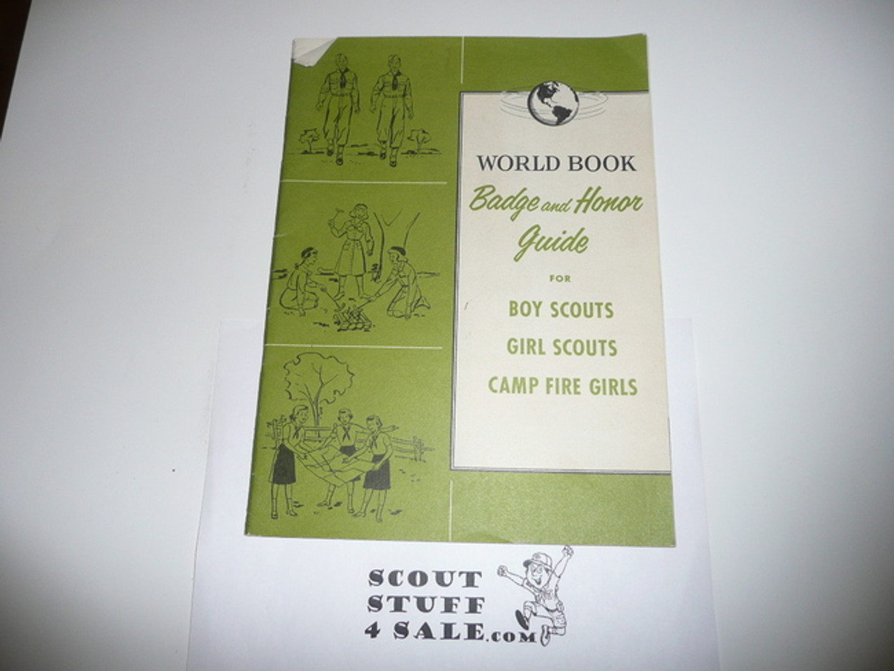 1954 World Book Encyclopedia Badge and Honor Guide