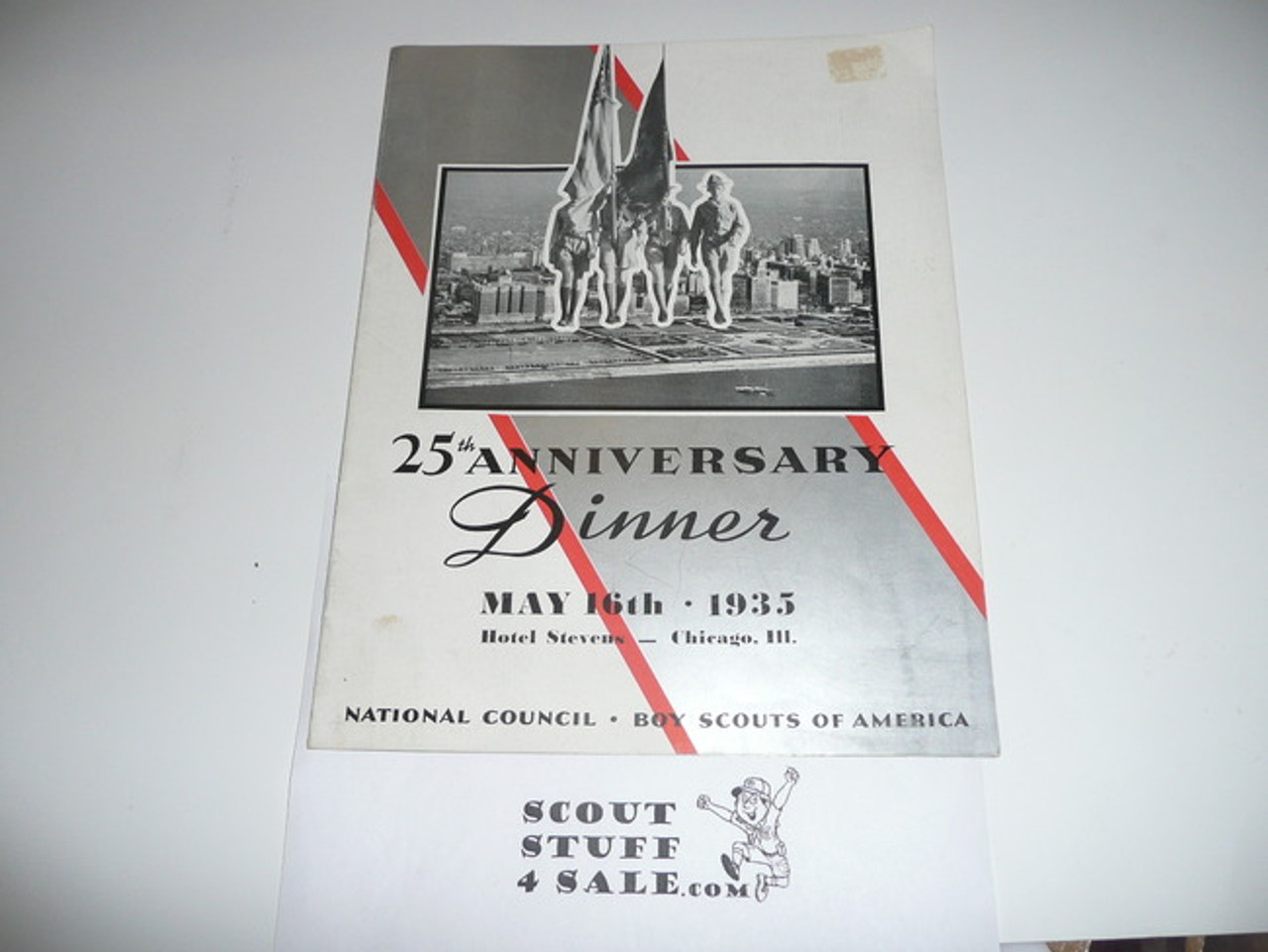 1935 National Council 25th Anniversary Dinner Program