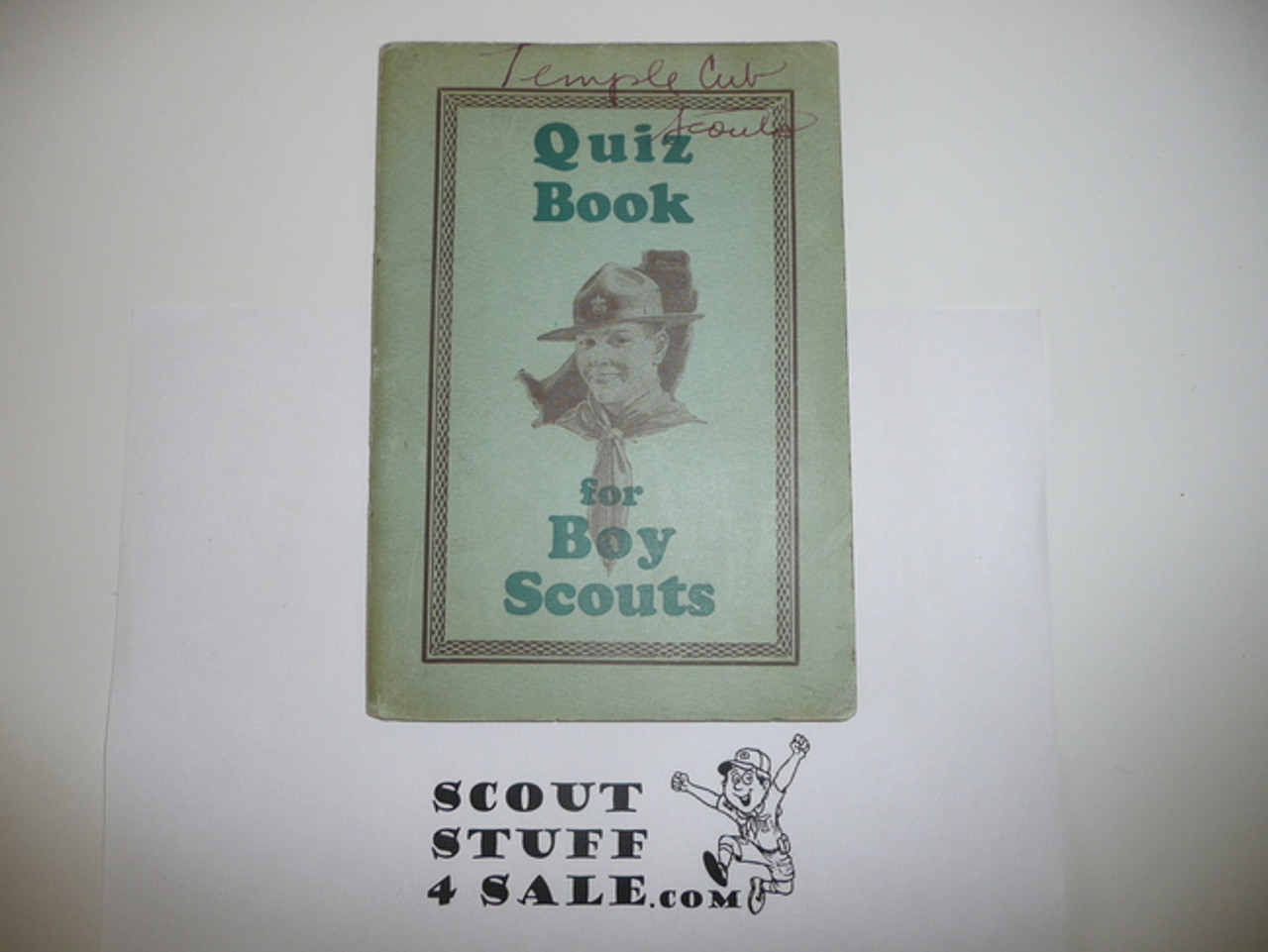 1927 Quiz Book For Boy Scouts