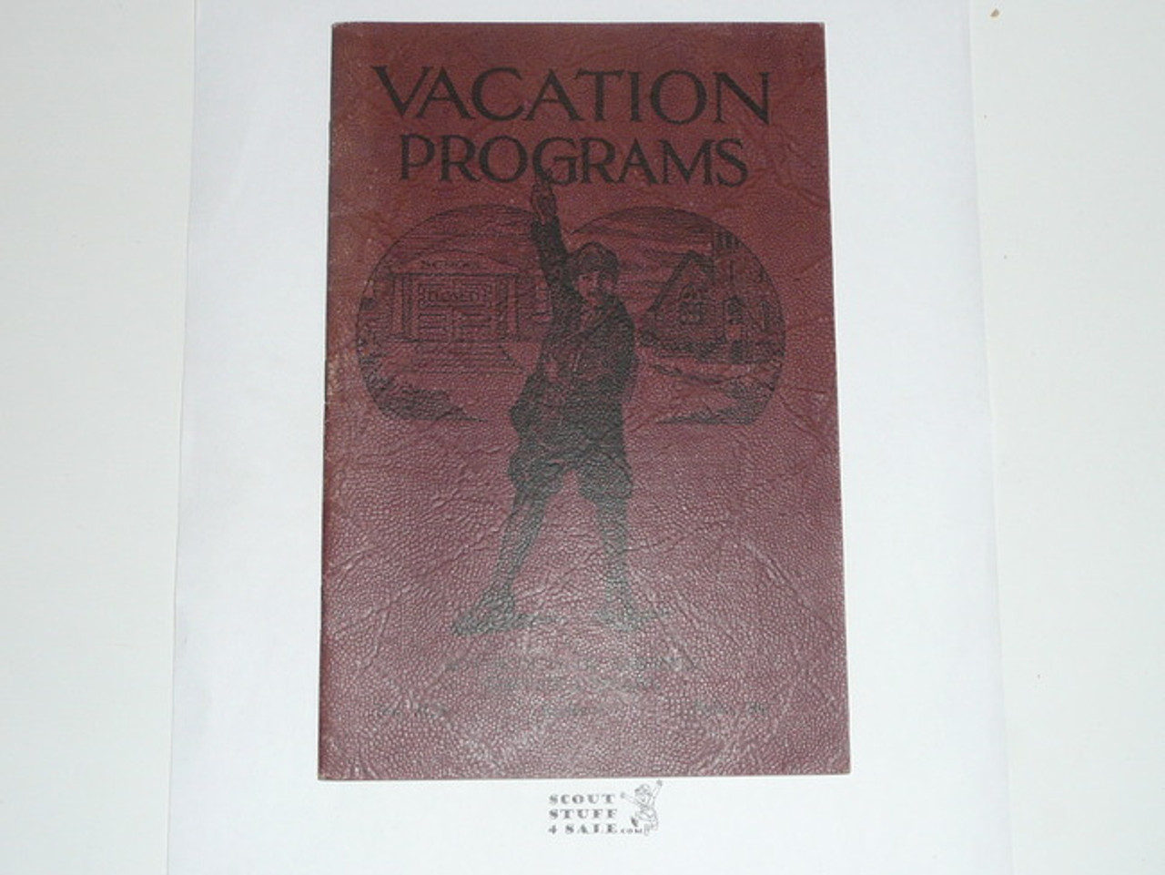 Vacation Programs, 1929 Printing, Boy Scout Service Library