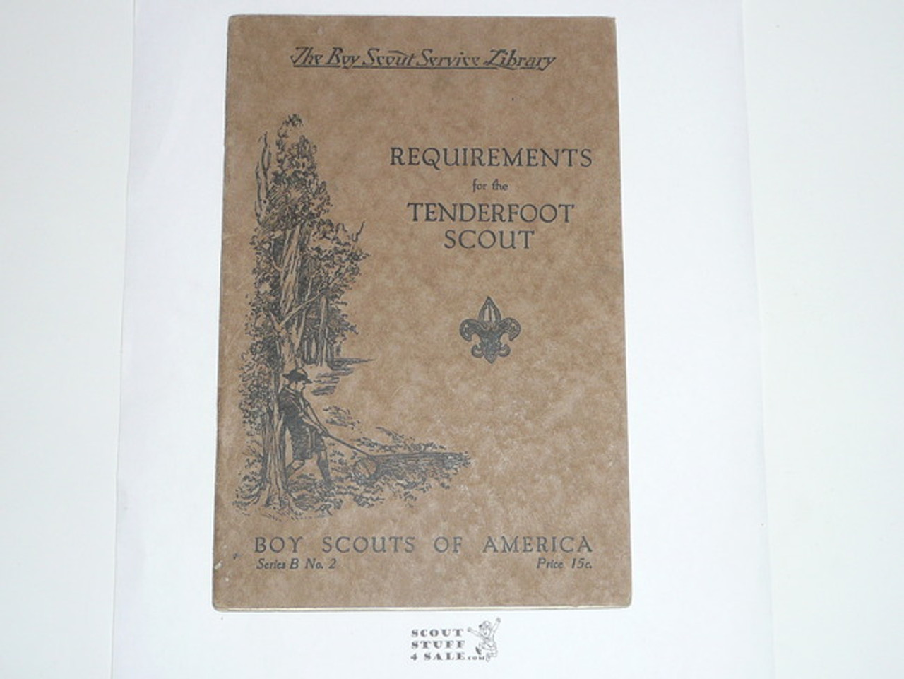 Requirements for the Tenderfoot Scout, 1927 Printing, Boy Scout Service Library