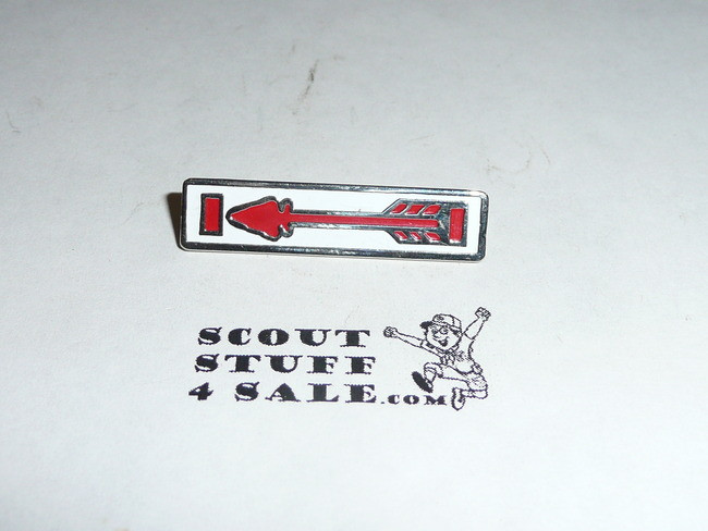 Order of the Arrow Brotherhood Sash Pin with heavy imprint