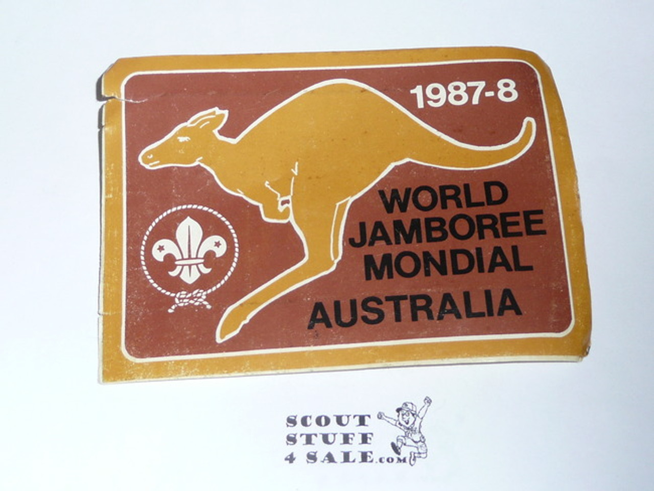 1987-1988 Boy Scout World Jamboree Sticker