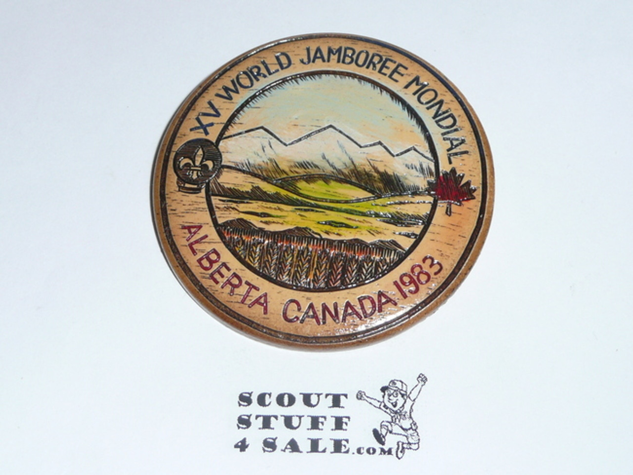 1983 Boy Scout World Jamboree Resin Pin