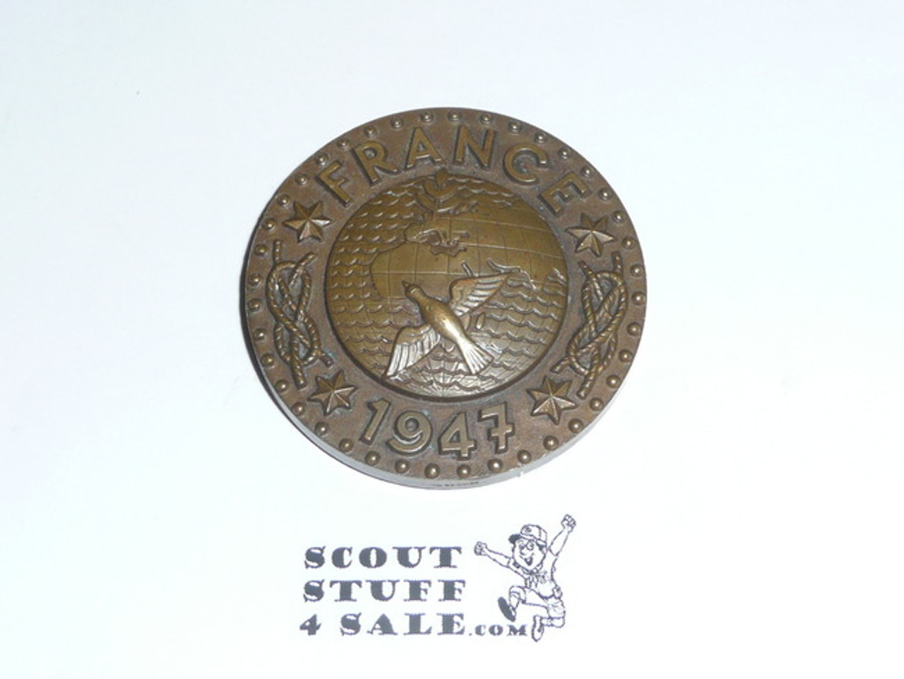 1947 Boy Scout World Jamboree Large Souvenir Coin