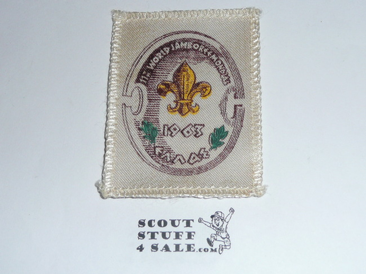 1963 Boy Scout World Jamboree Sateen Patch
