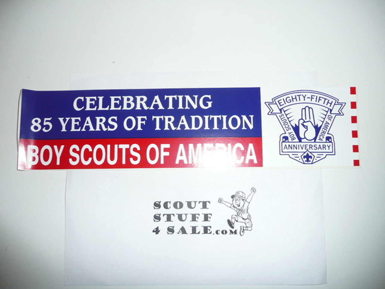85th Anniversary BSA Bumber Sticker