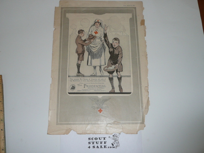 Teens Ad For the Prudential Insurance Company With Boy Scouts