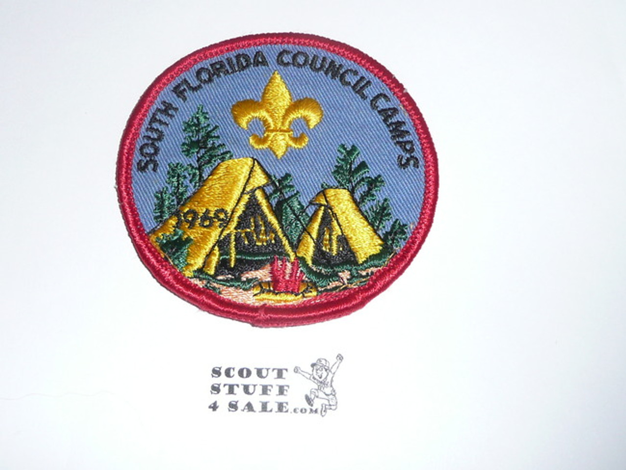 South Florida Council Scout Camps 1969 Patch #2