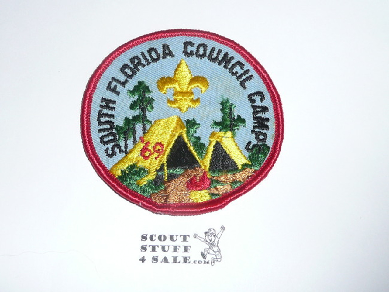 South Florida Council Scout Camps 1969 Patch
