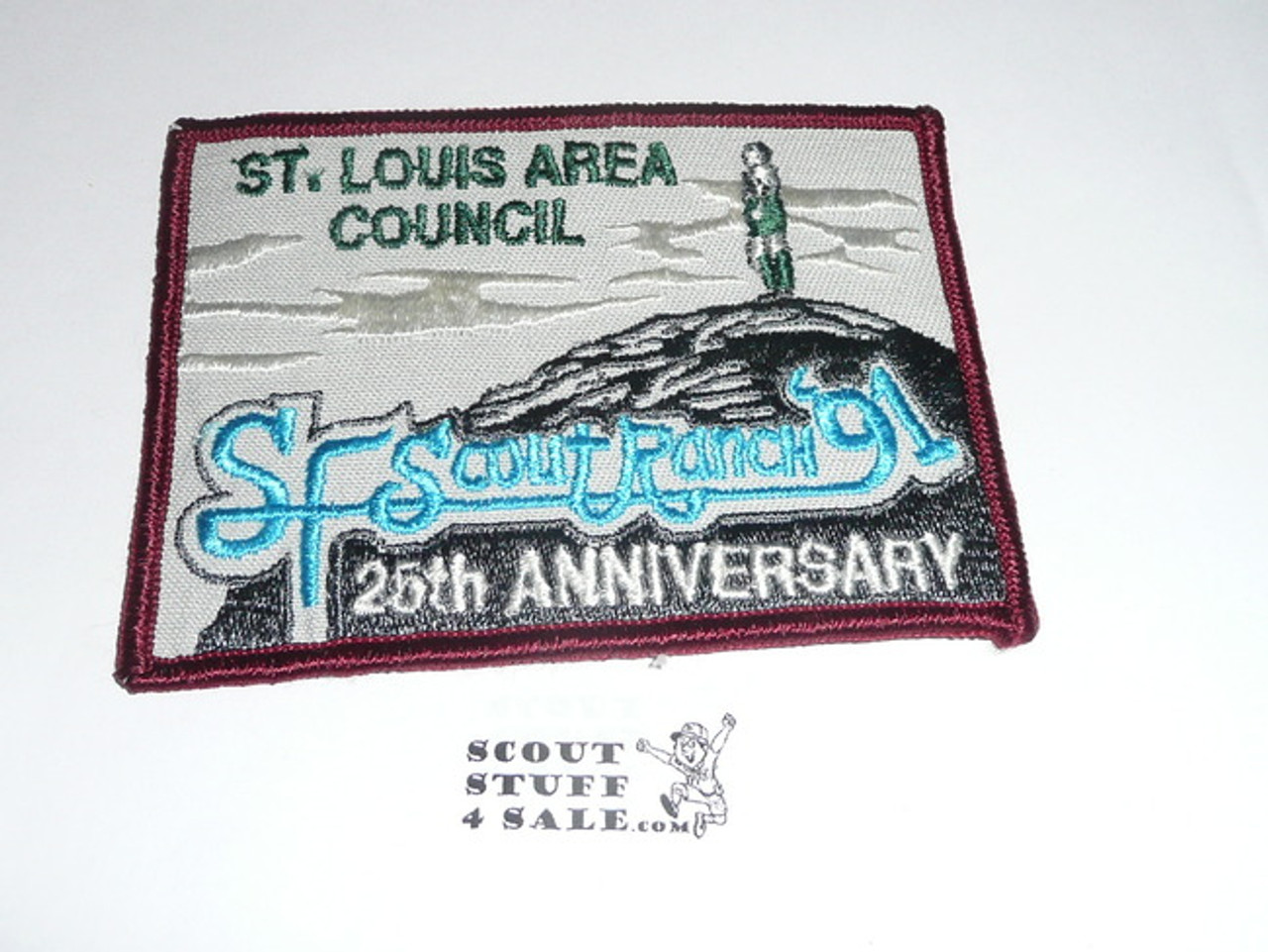 SF Scout Reservation 25th Anniversary Patch 1991