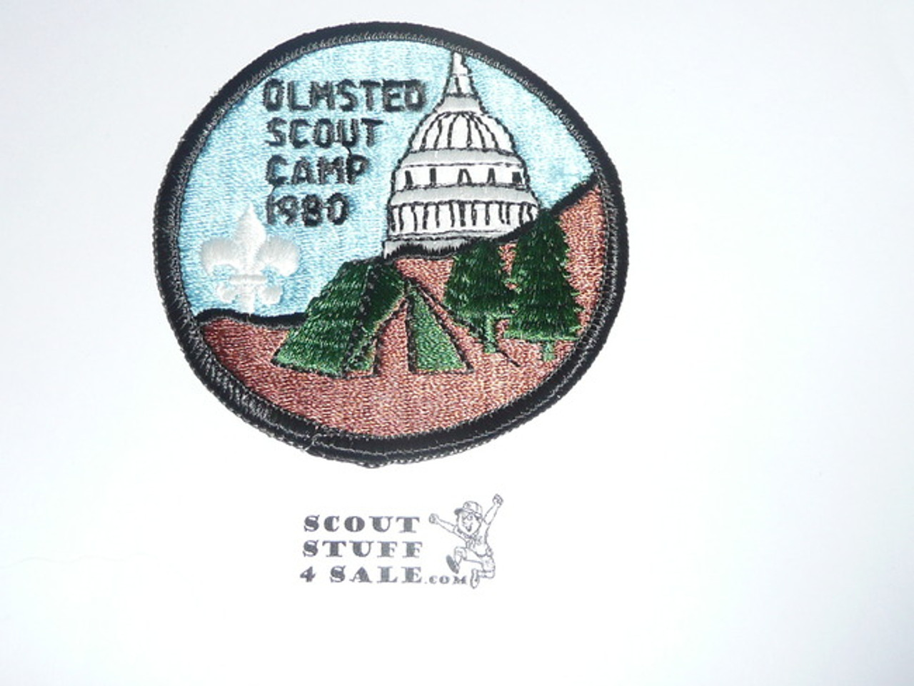 Olmsted Scout Camp Patch 1980