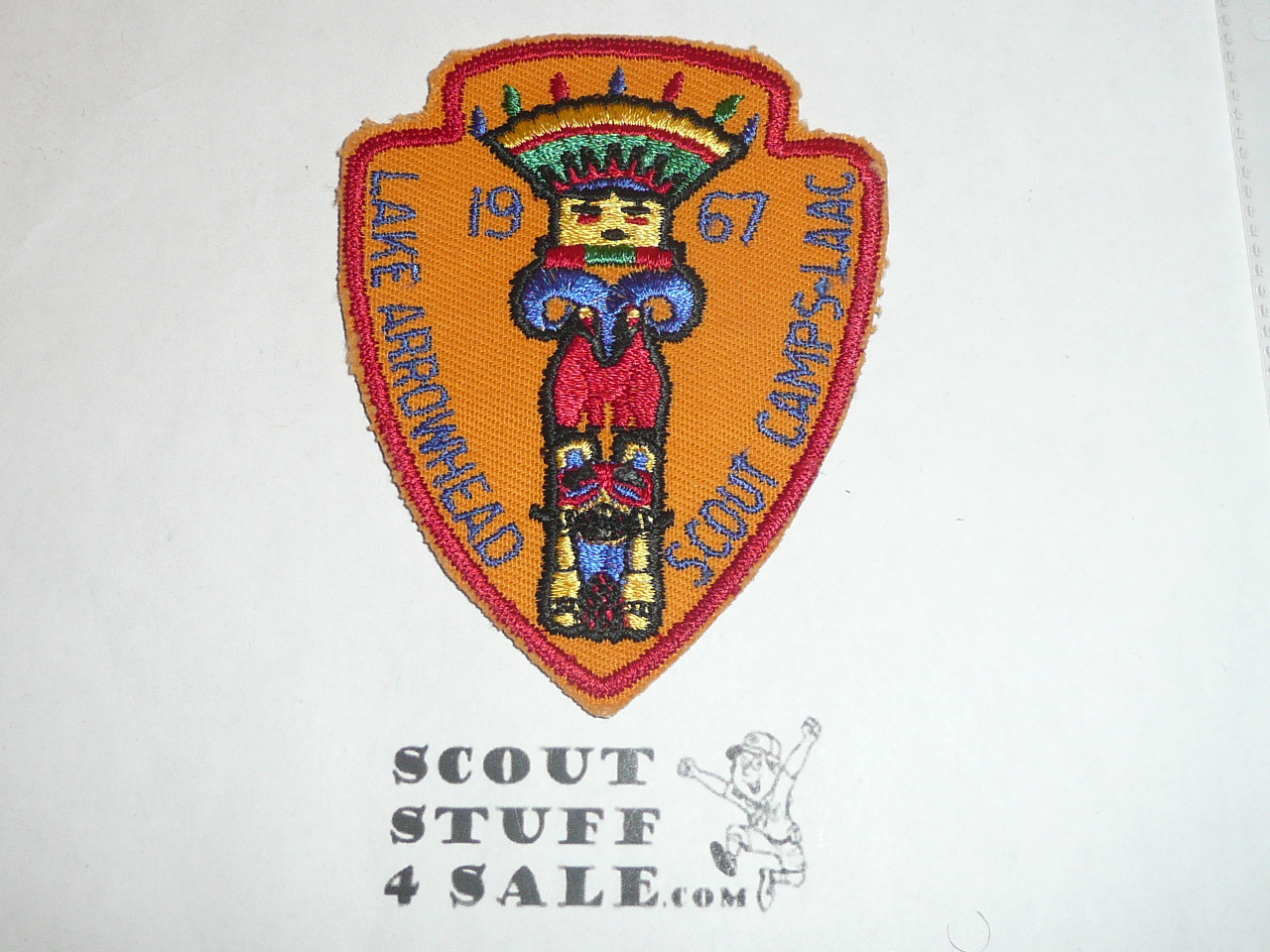 Lake Arrowhead Scout Camps Patch, 1967