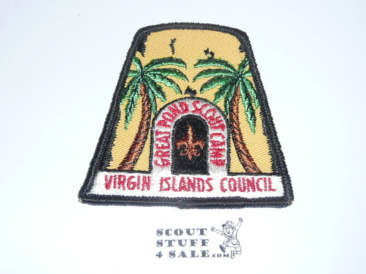 Great Pond Scout Camp Patch - Virgin Islands Council
