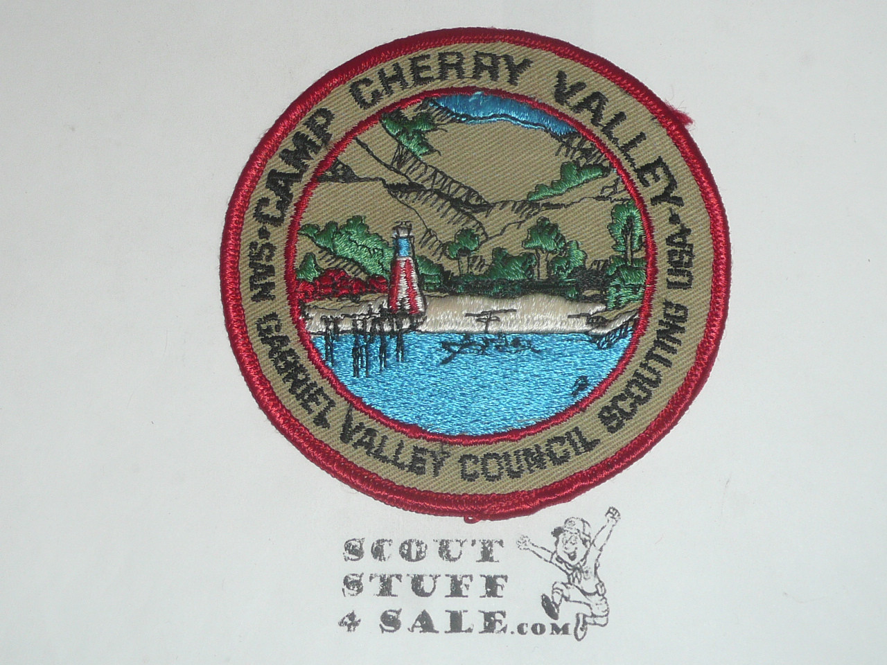 Camp Cherry Valley 4" Round Patch