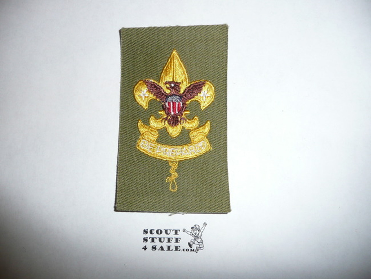 First Class Rank Patch - 1937-1942 - Khaki twill Type 8c