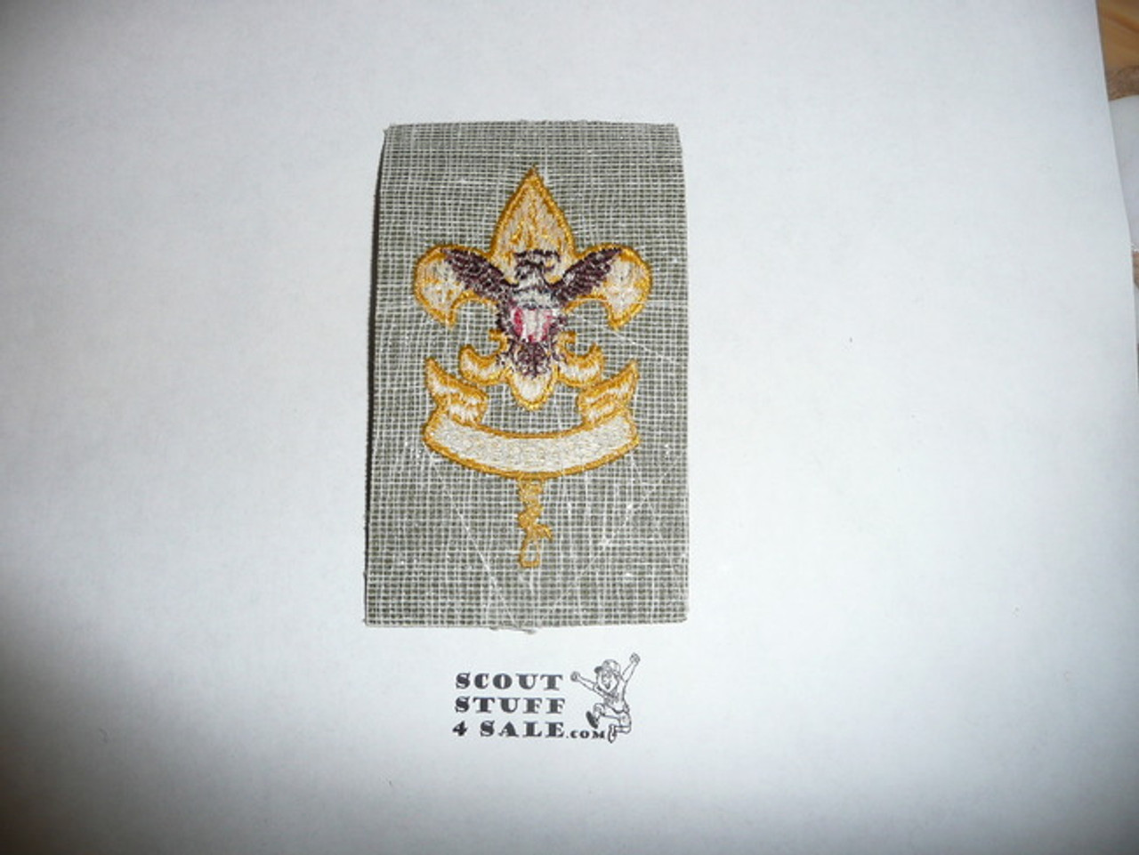 First Class Rank Patch - 1937-1942 - Khaki twill Type 8c