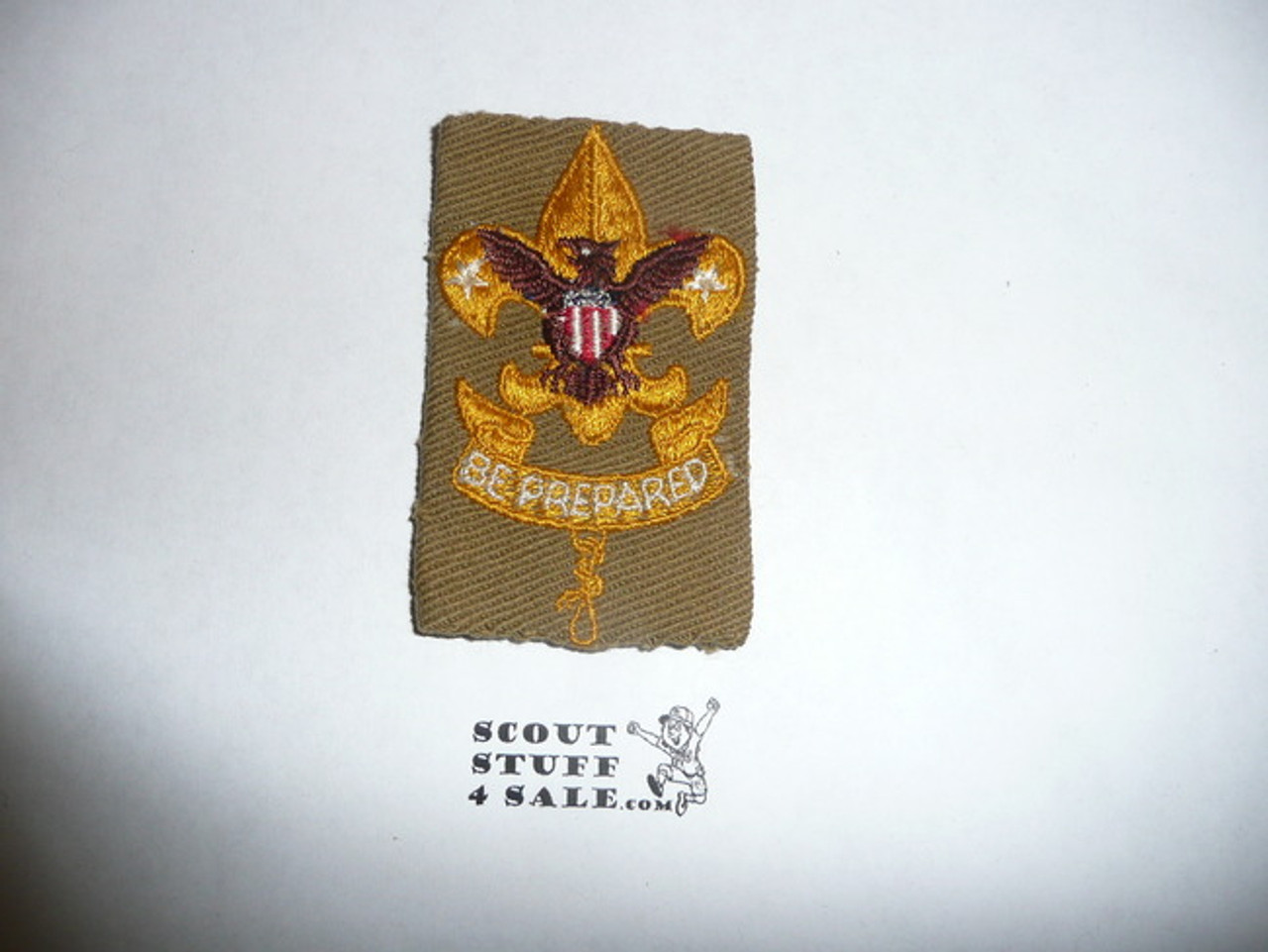 First Class Rank Patch - 1914-1936 - Tan Twill Type 6