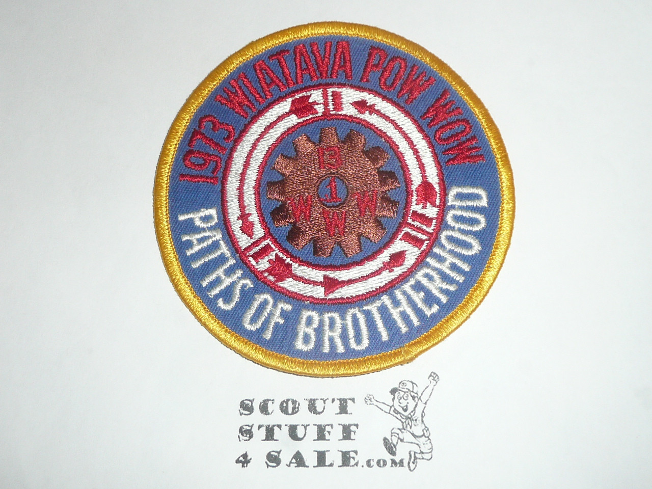 Order of the Arrow Lodge #13 Wiatava 1973 Pow Wow Patch