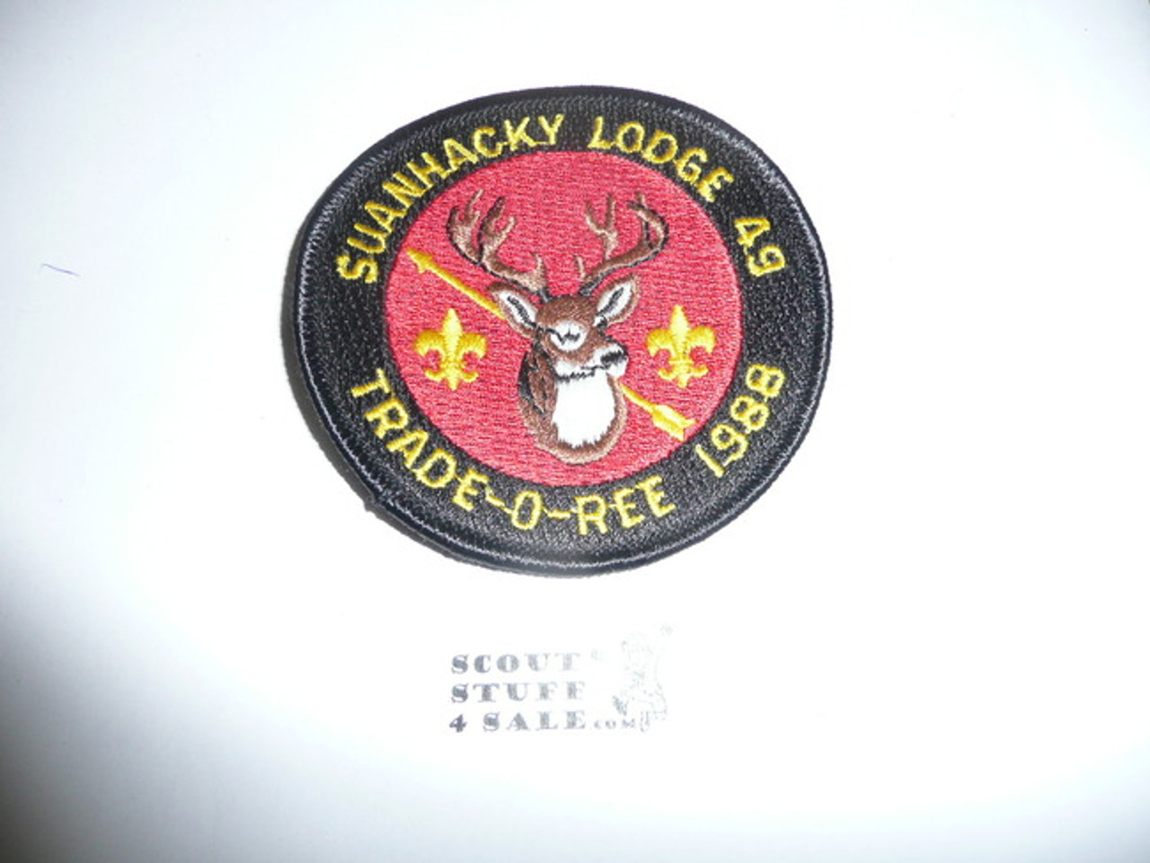 Order of the Arrow Lodge #49 Suanhacky 1988 Trade-O-Ree Patch