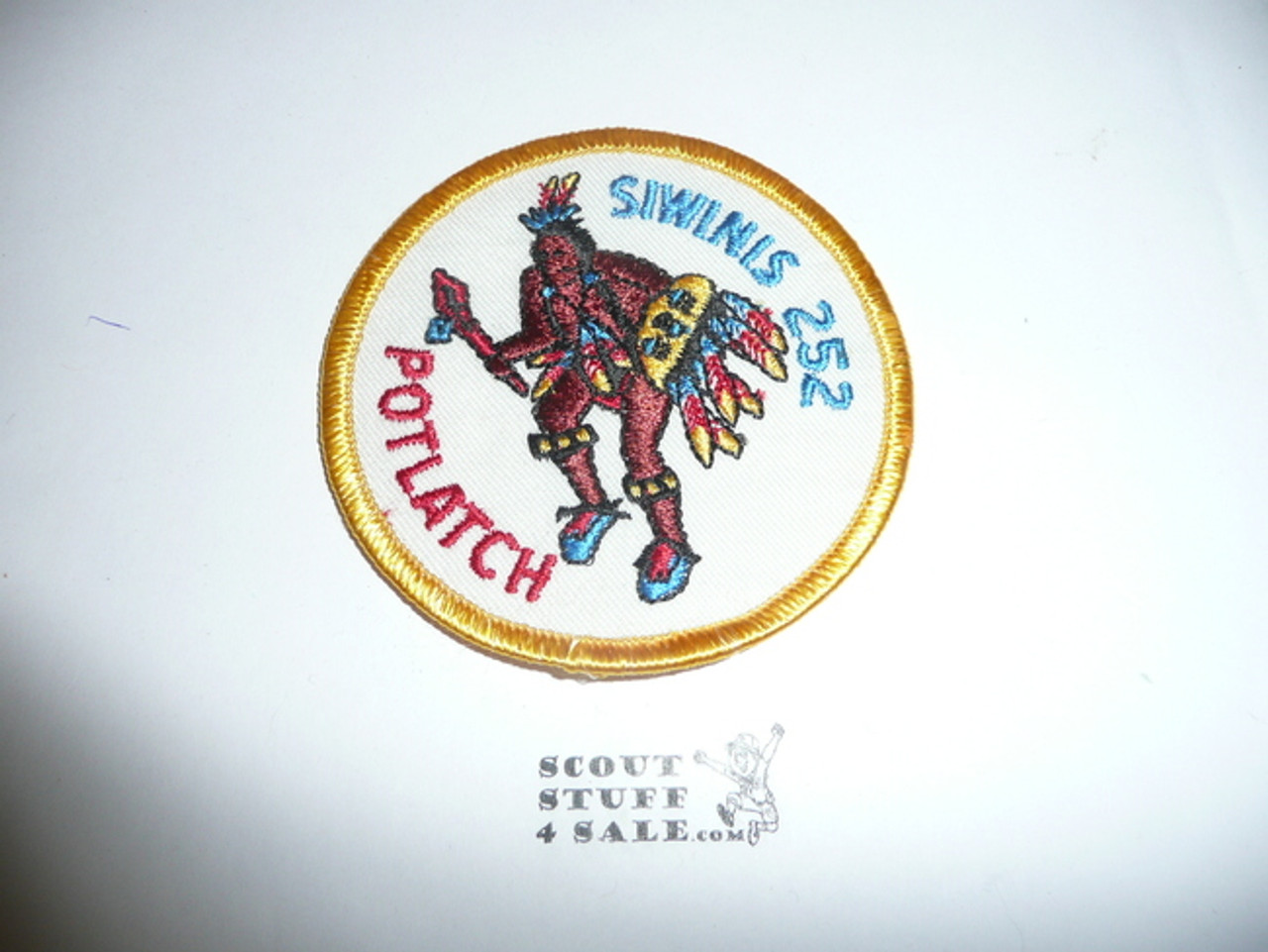 Order of the Arrow Lodge #252 Siwinis 1983 Potlatch Patch