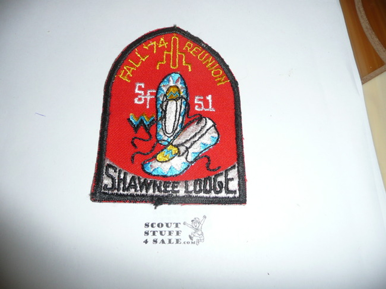 Order of the Arrow Lodge #51 Shawnee 1974 Fall Reunion Patch