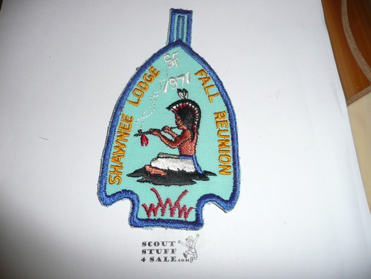 Order of the Arrow Lodge #51 Shawnee 1971 Reunion Patch