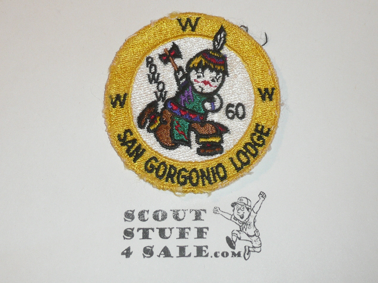 Order of the Arrow Lodge #298 San Gorgonio 1960 Pow Wow Patch