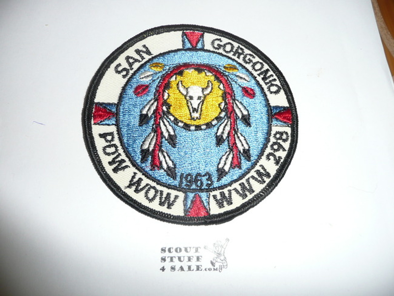 Order of the Arrow Lodge #298 San Gorgonio 1963 Pow Wow Patch