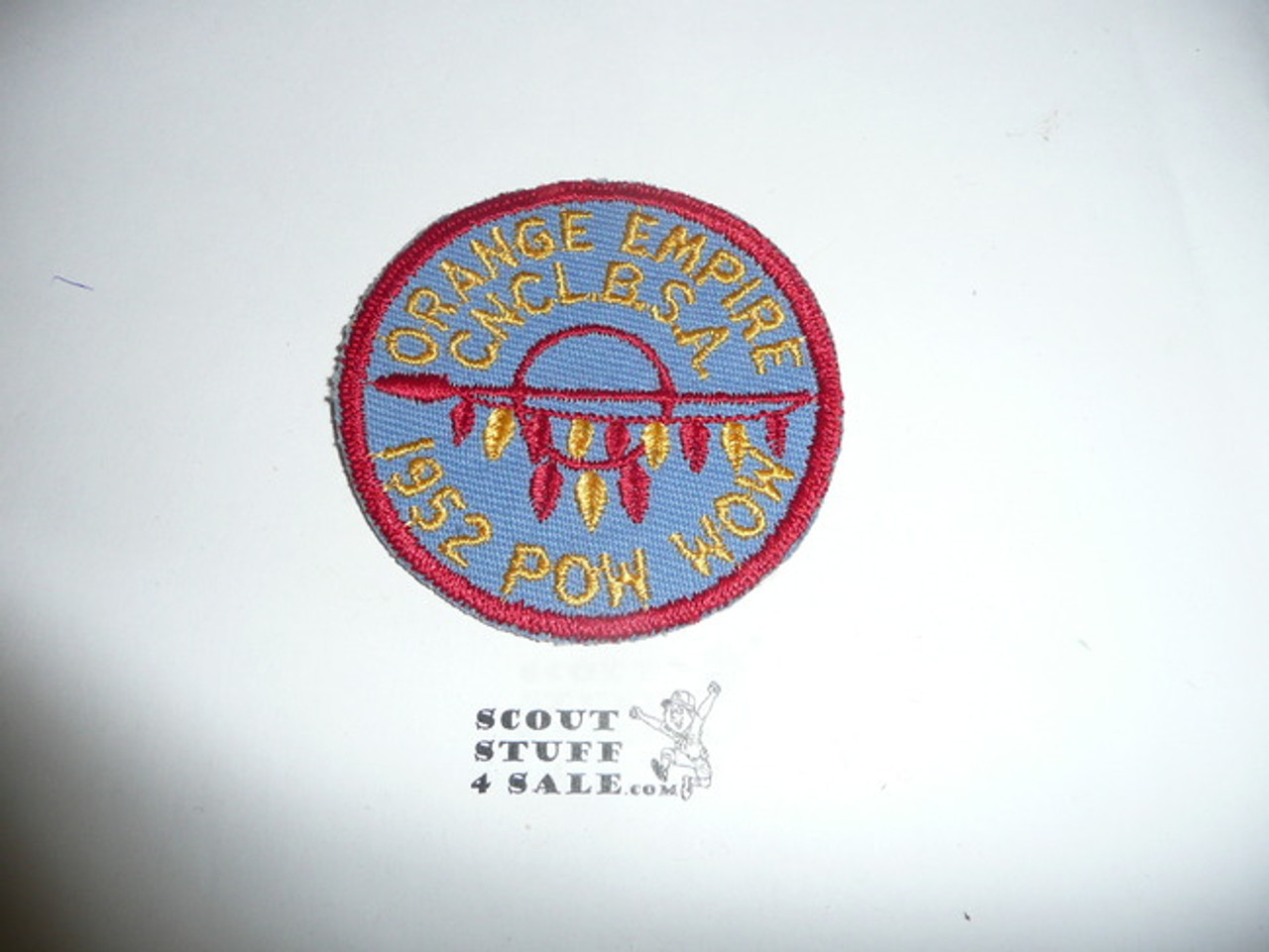Order of the Arrow Lodge #298 San Gorgonio 1952 Pow Wow Patch