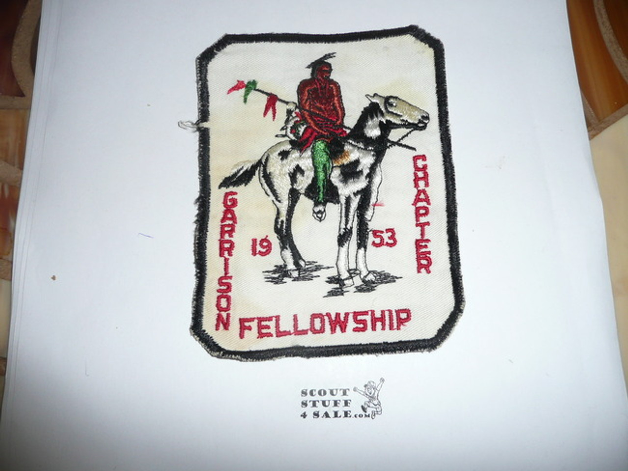Order of the Arrow Lodge #7 Owasippe, Garrison Chapter 1953 Fellowship - Used