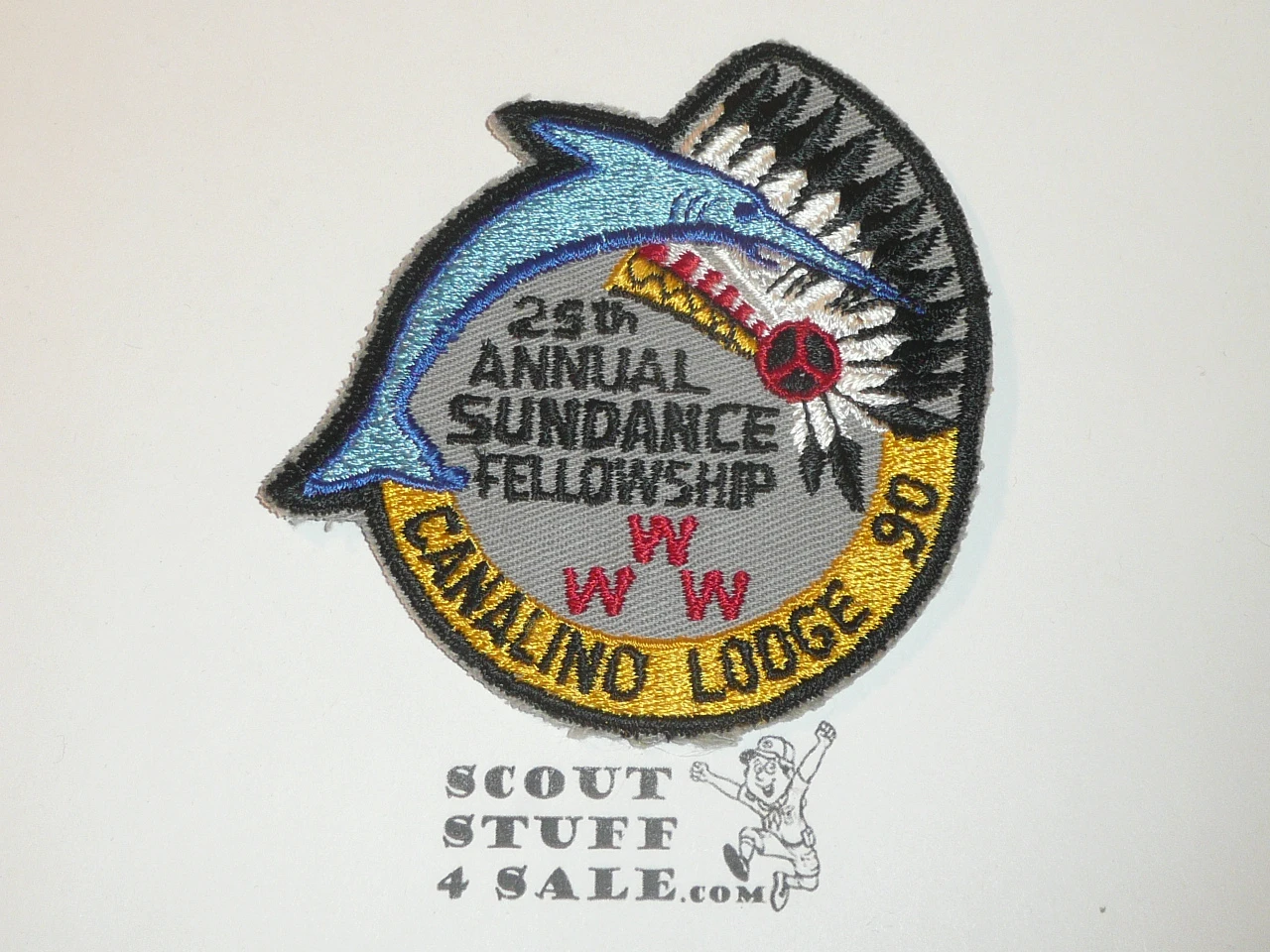 Order of the Arrow Lodge #90 Canalino 1970 Sundance Patch