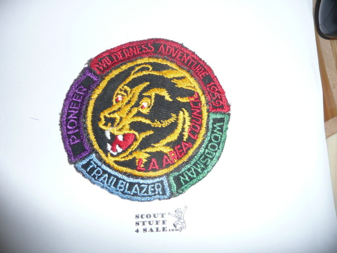 Los Angeles Area Council Patch (CP) #2 - Used with segments