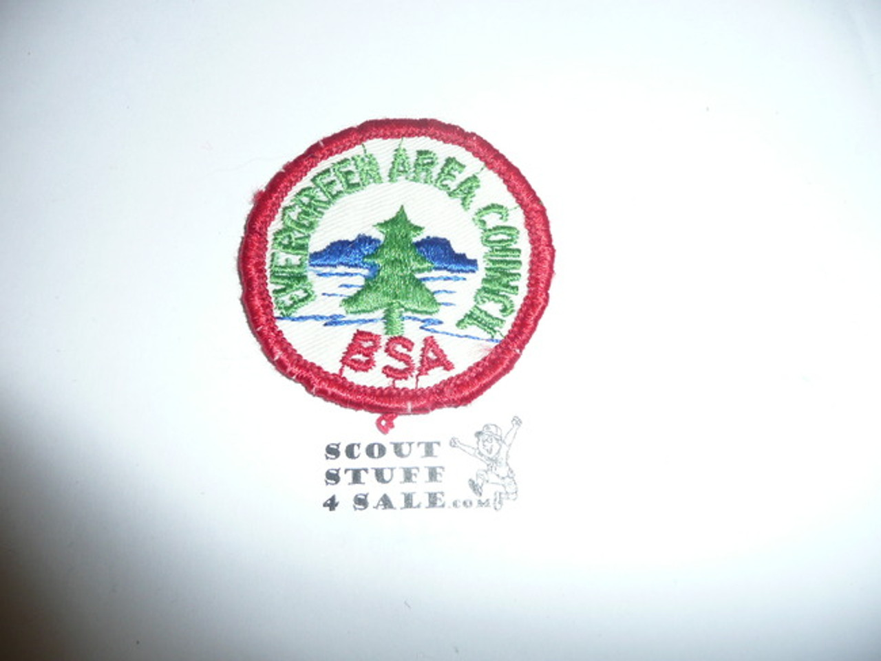 Evergreen Area Council Patch (CP) - Used