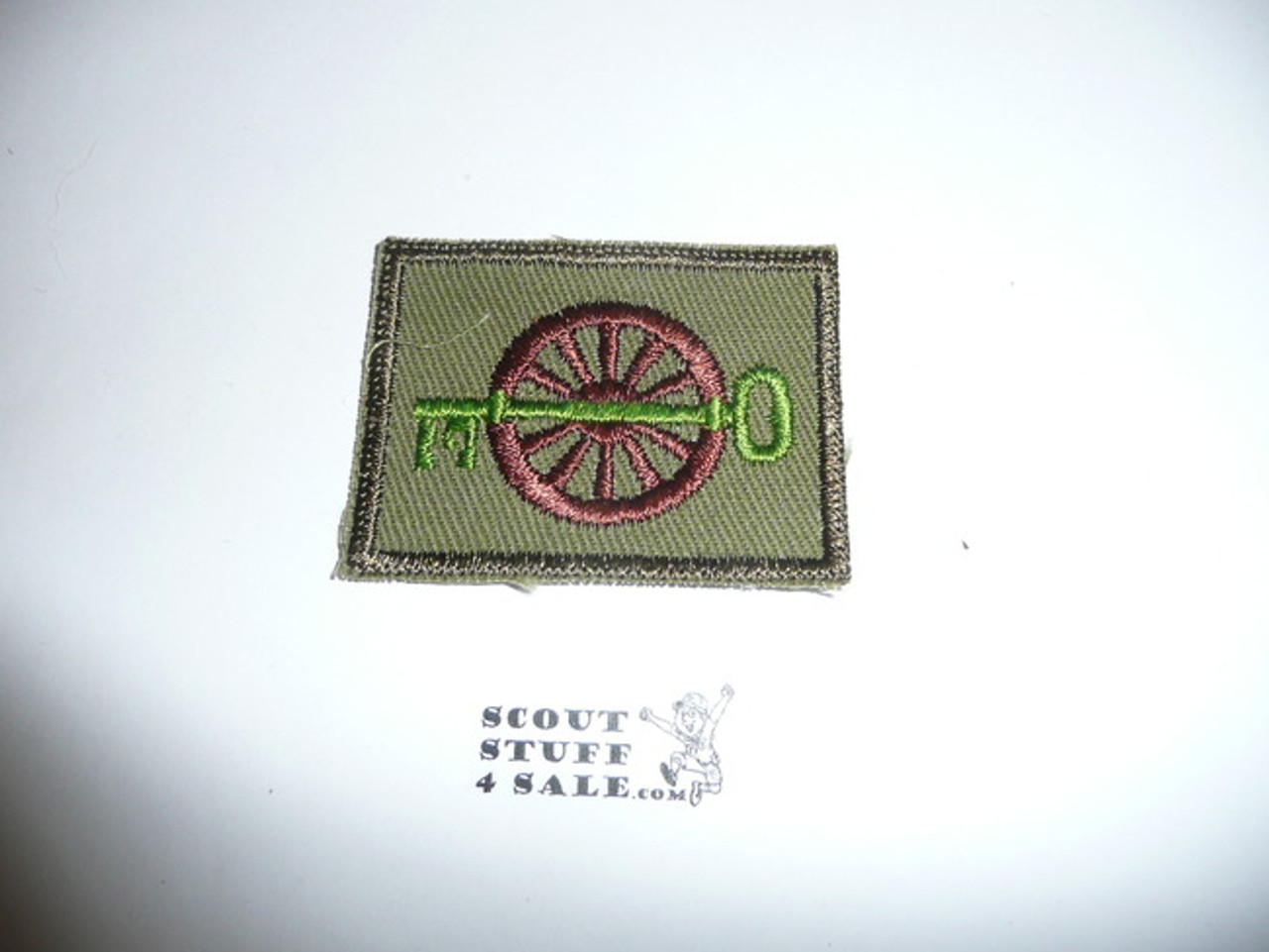 Quartermaster Patch - 1955 - 1964 - Coarse Twill (Q4)