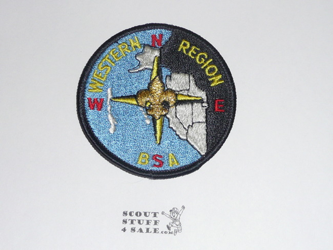 Western Region Patch - Plastic Back