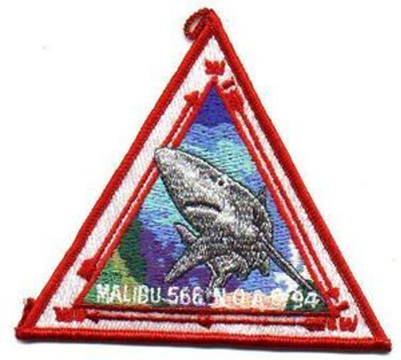 Order of the Arrow Lodge #566 Malibu 1994 NOAC Contingent Patch-Scout