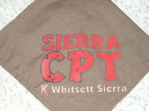 Camp Whitsett Sierra C.P.T. (Older Boy Program) Neckerchief - #1