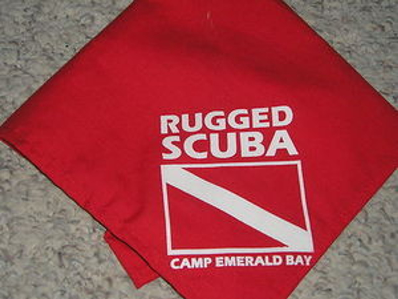 Camp Emerald Bay - Rugged Scuba Neckerchief - Very RARE