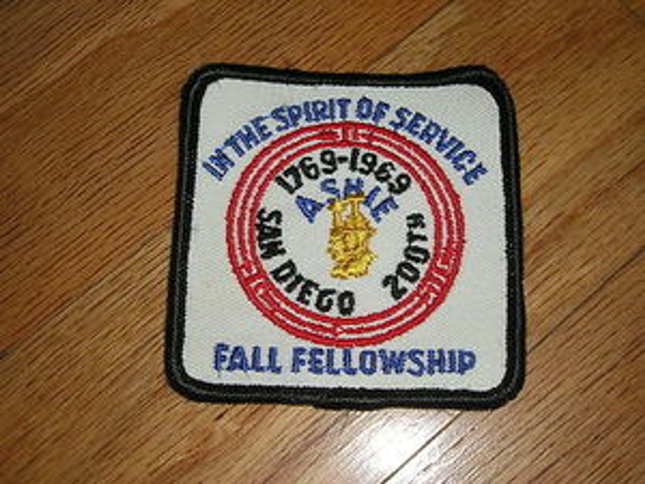 Order of the Arrow Lodge #436 Ashie 1969 Fellowship Patch - Scout